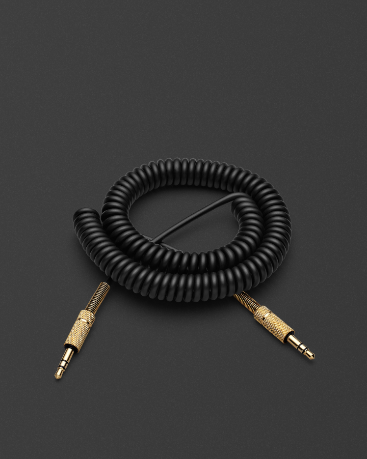 HÖGTALARE AUDIOKABEL SVART