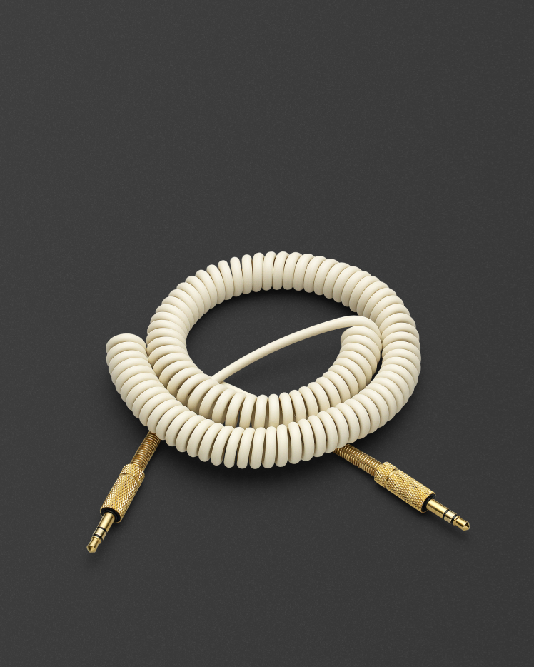 HÖGTALARE AUDIOKABEL CREAM